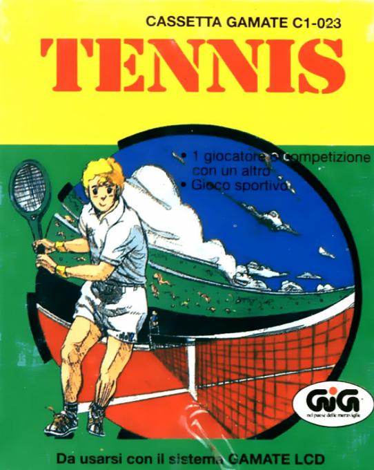 Tennis box art