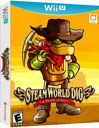 Steamworld Dig - A Fistful Of Dirt — box-3D (US)