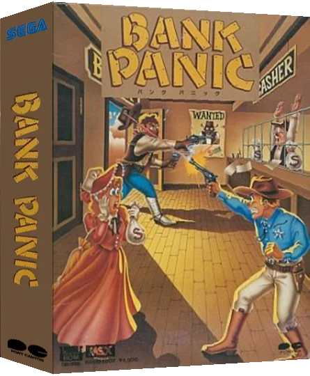 Bank Panic — box-3D (JP)