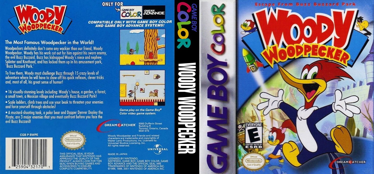 Woody Woodpecker — box-texture (US)