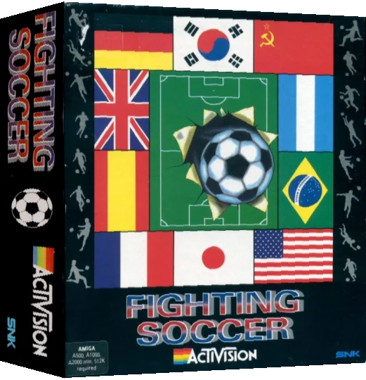 Fighting Soccer — box-3D (EU)