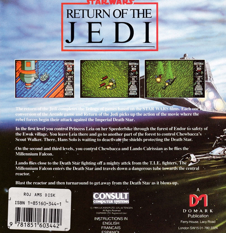 Star Wars - Return Of The Jedi — box-2D-back (EU)