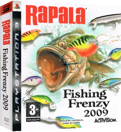 Rapala Fishing Frenzy 2009 — box-3D (SP)
