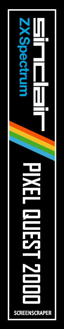 Pixel Quest 2000 — box-2D-side (SS)