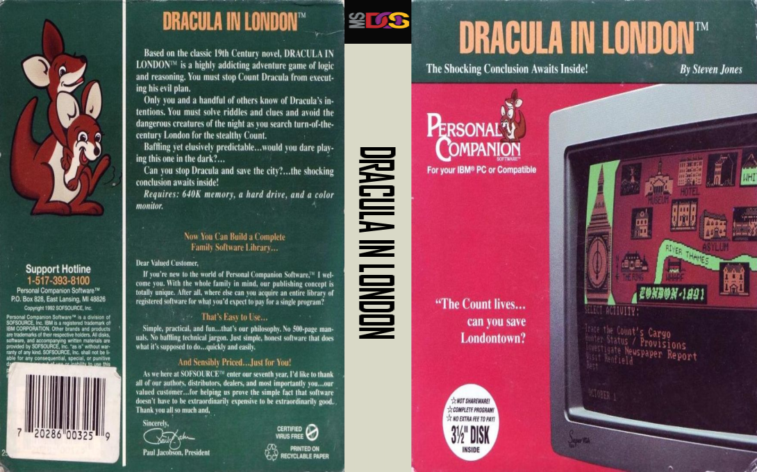 Dracula in London — box-texture (US)