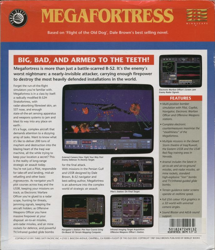 Megafortress — box-2D-back (EU)