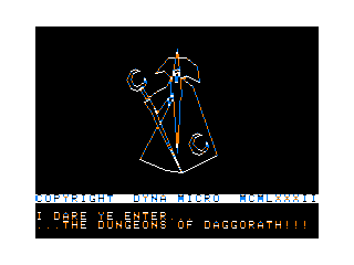 Dungeons Of Daggorath — sstitle (US)