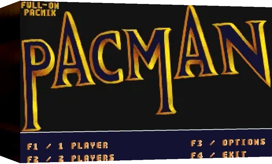 Pacman On E's — box-3D (WOR)