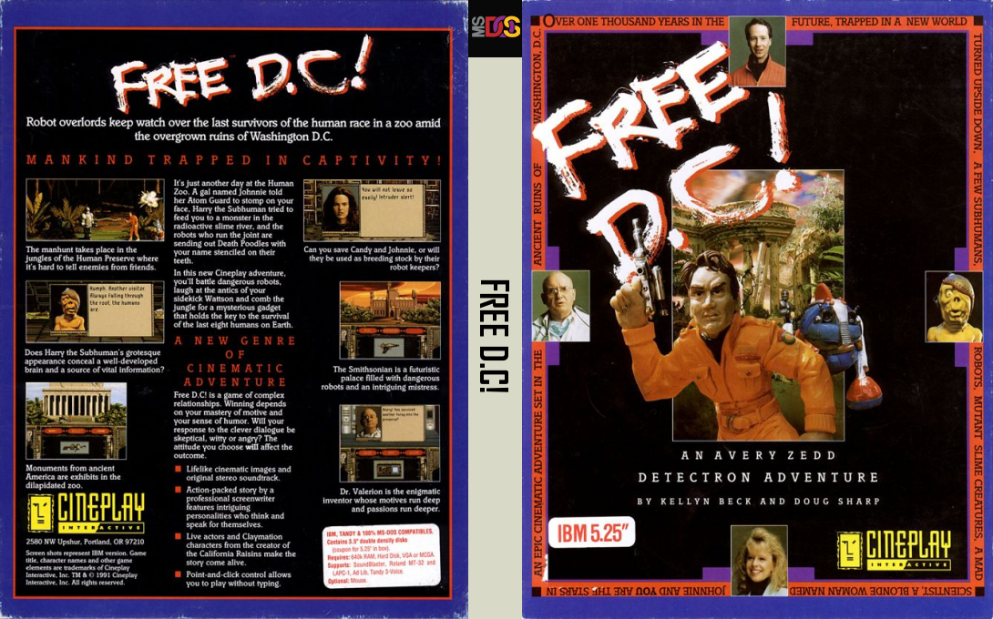 Free D.C! — box-texture (US)
