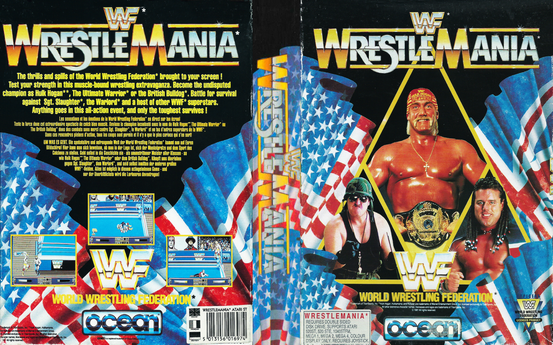 WWF Wrestlemania — box-texture (EU)