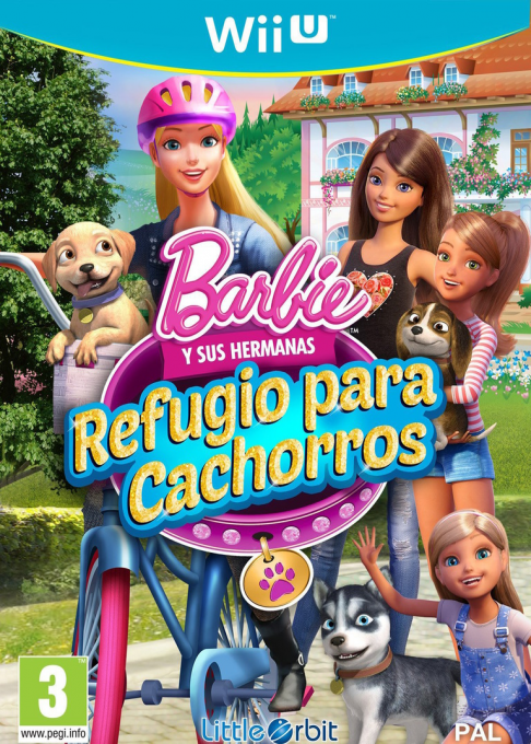 Barbie & Her Sisters - Puppy Rescue — box-2D (SP)