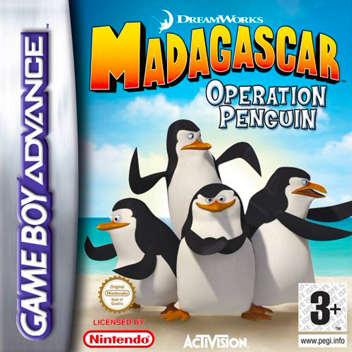 Madagascar - Operation Penguin — box-2D (EU)