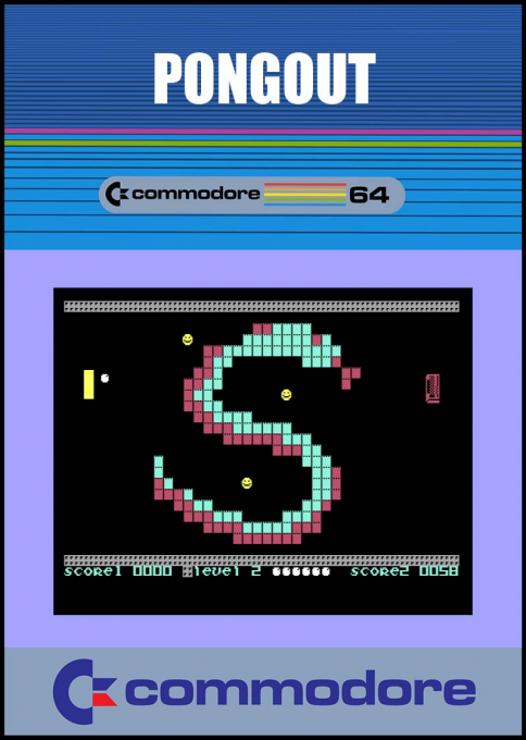 Pong out box art