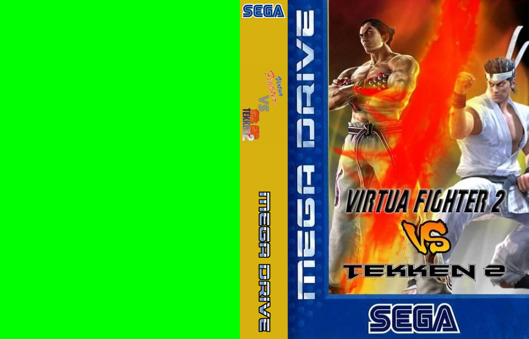 Virtua Fighter 2 Vs Tekken 2 — box-texture (EU)