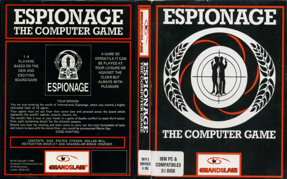 Espionage — box-texture (EU)