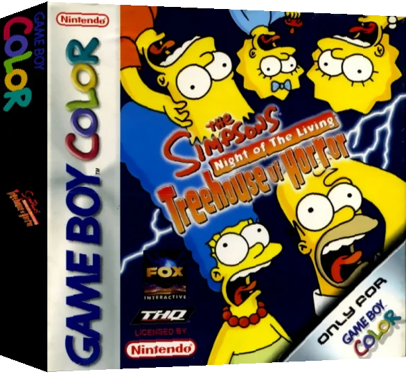 Simpsons, The - Night of the Living Treehouse of Horror — box-3D (US)