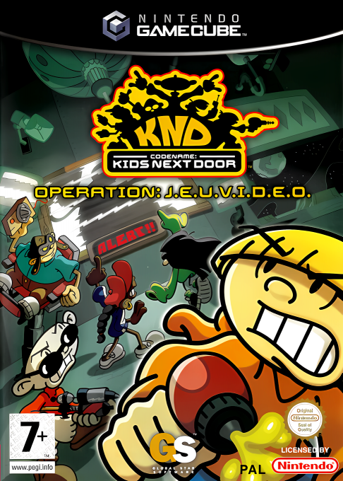 Codename - Kids Next Door - Operation - V.I.D.E.O.G.A.M.E. — box-2D (FR)