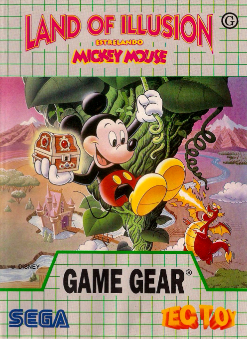Land Of Illusion Starring Mickey Mouse — box-2D (BR)
