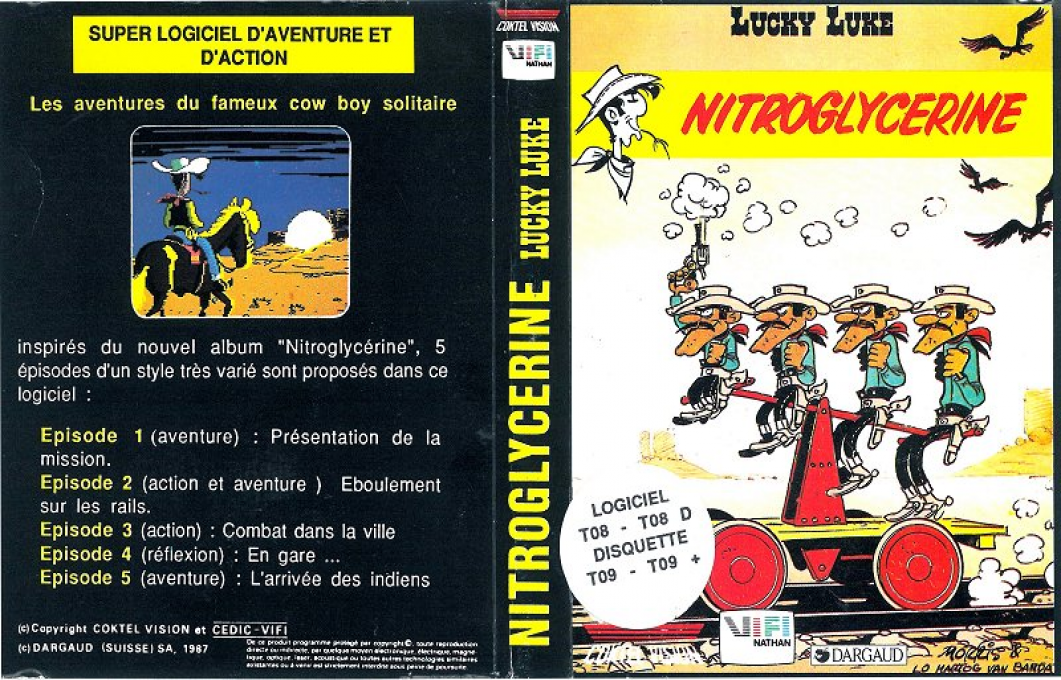 Lucky Luke - Nitroglycérine — box-texture (FR)