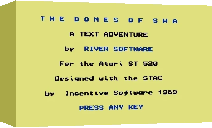 Domes Of Sha, The — box-3D (WOR)