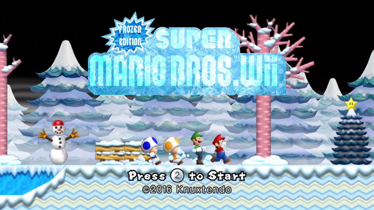 Super Mario Bros - Frozen Edition — sstitle (WOR)