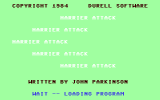 Harrier Attack — sstitle (EU)