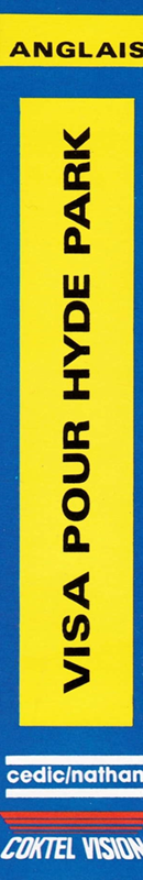 Visa Pour Hyde Park — box-2D-side (FR)