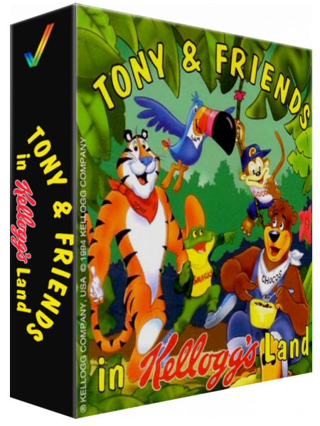Tony and Friends in Kellogg's Land — box-3D (CUS)