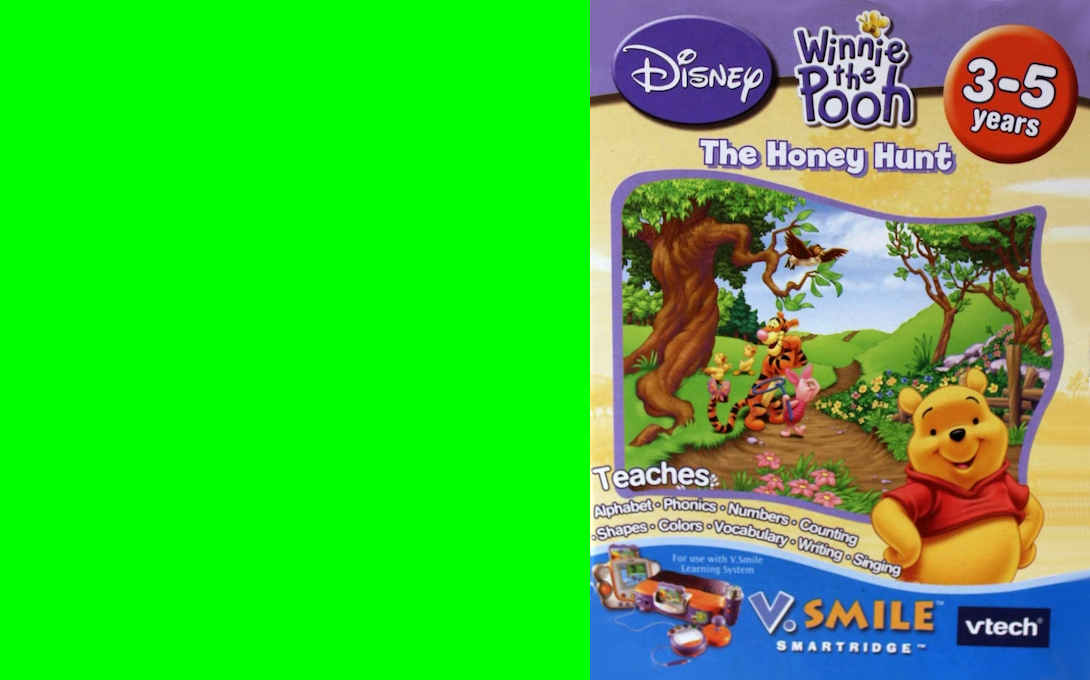 Winnie the Pooh - The Honey Hunt — box-texture (US)