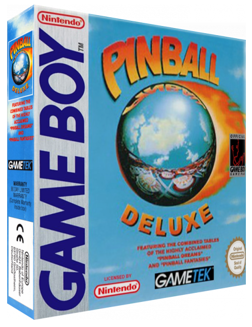 Pinball Deluxe — box-3D (EU)