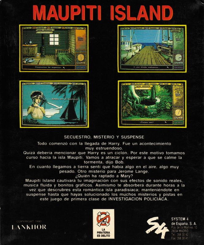 Maupiti Island — box-2D-back (SP)
