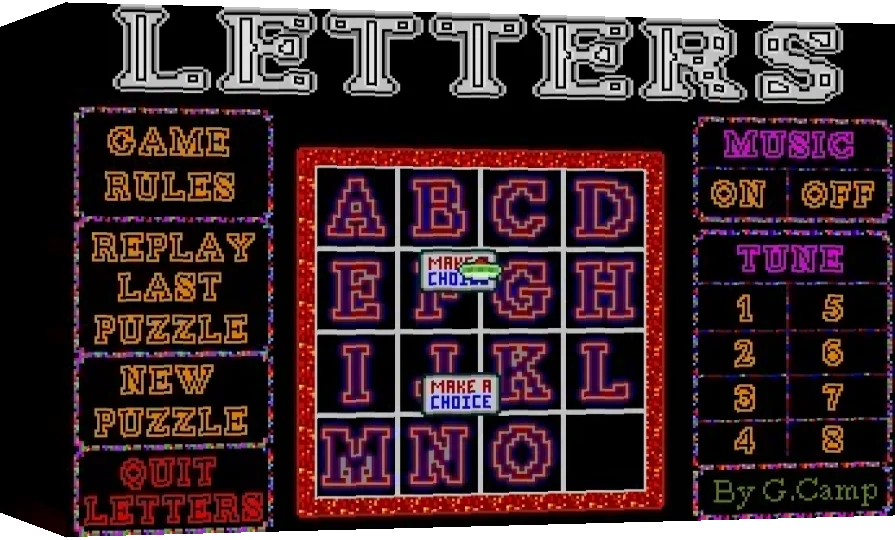 Letters — box-3D (WOR)