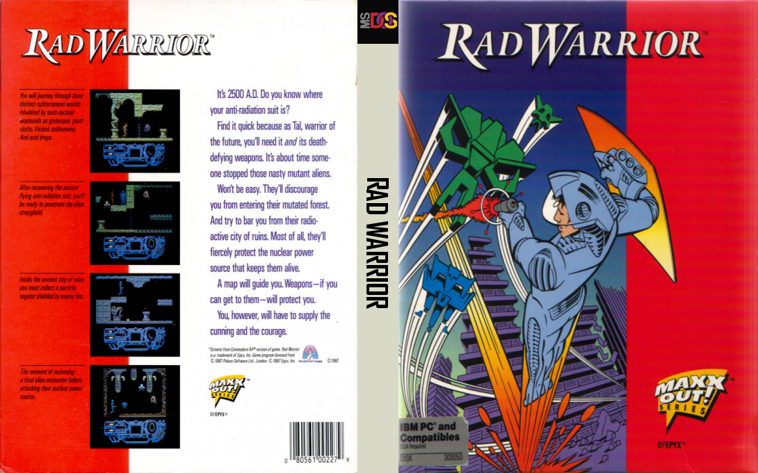 Rad Warrior — box-texture (US)