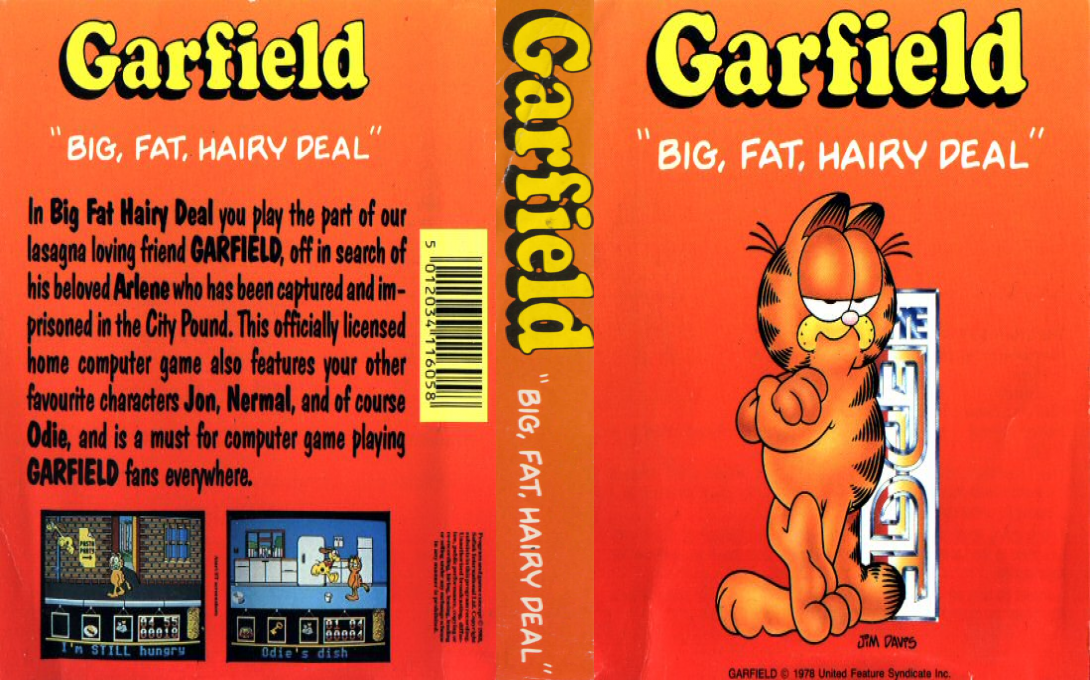 Garfield - Big, Fat, Hairy Deal — box-texture (EU)