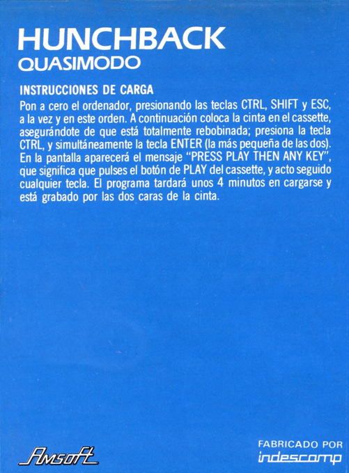 Hunchback — box-2D-back (SP)