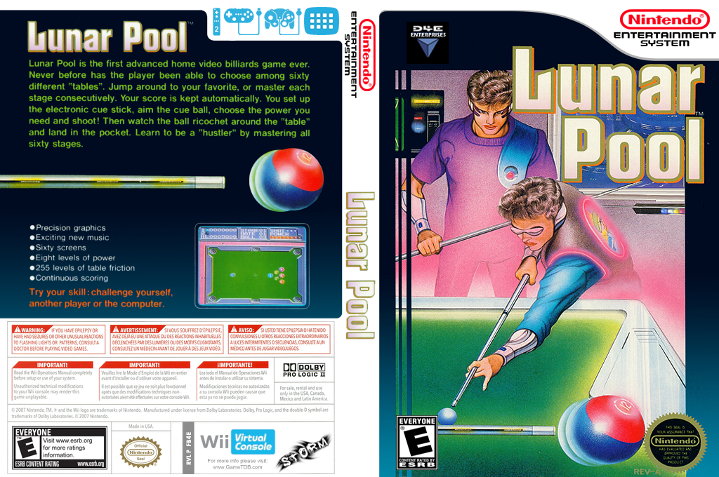Lunar Pool — box-texture (US)