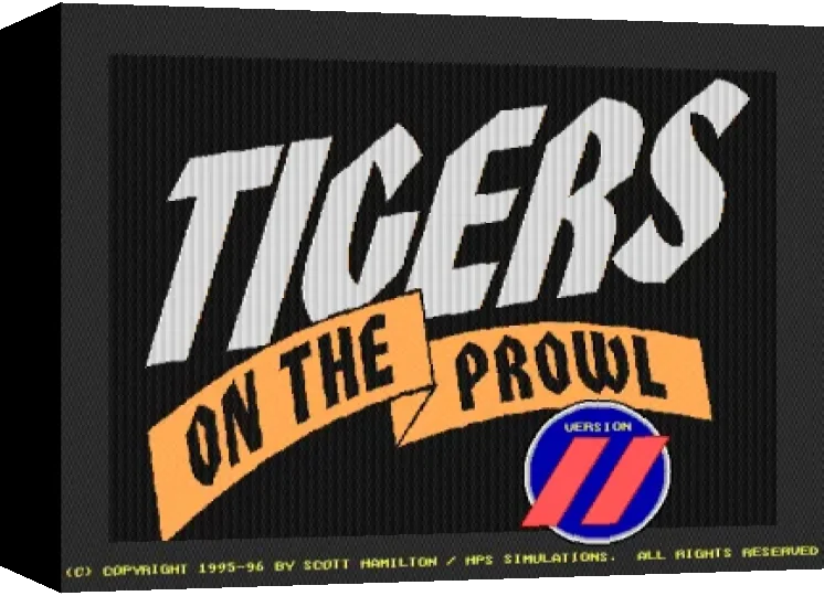 Tigers On The Prowl II — box-3D (WOR)