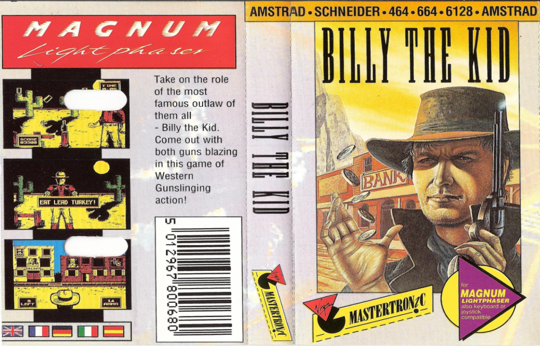 Billy The Kid — box-texture (EU)