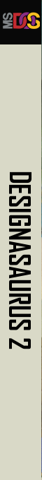 Designasaurus 2 — box-2D-side (US)