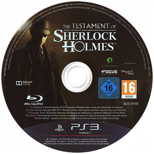 Testament De Sherlock Holmes, Le — support-2D (EU)