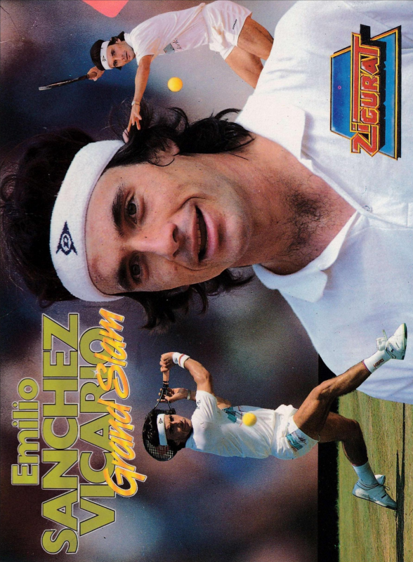 Emilio Sanchez Vicario Grand Slam box art