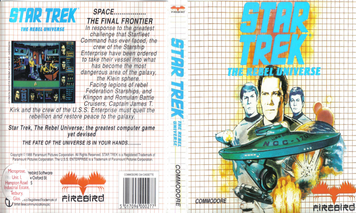 Star Trek - The Rebel Universe — box-texture (EU)