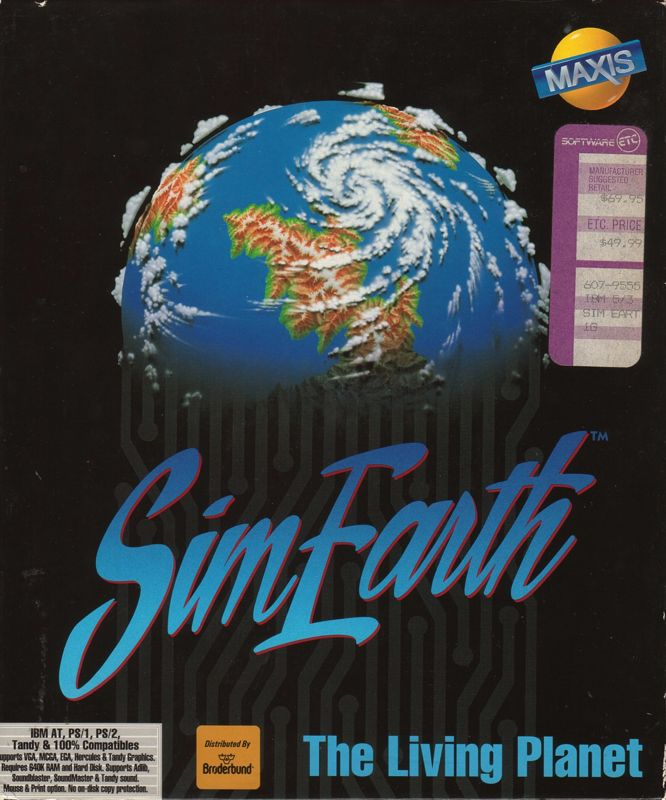 Simearth - The Living Planet box art