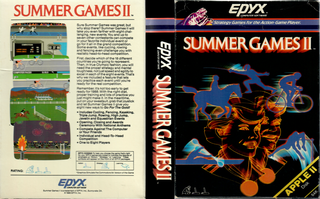 Summer Games 2 — box-texture (US)