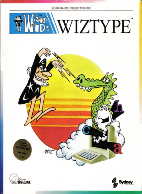 Wizard of Id's Wiztype box art