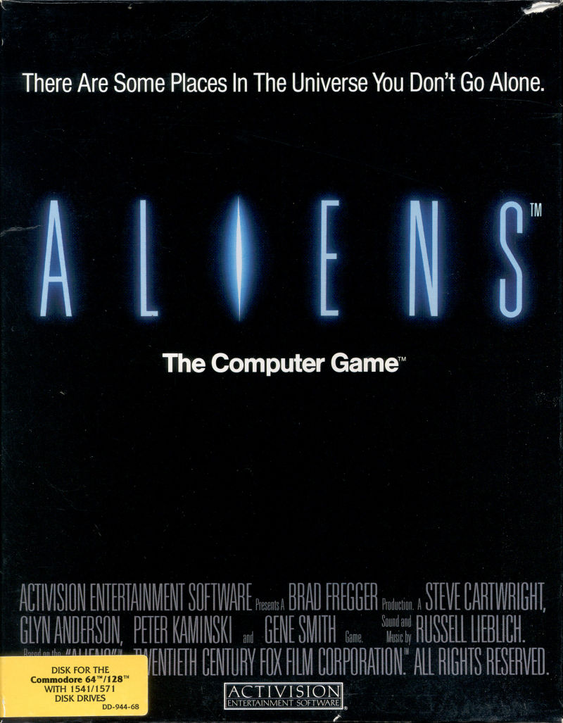 Aliens - The Computer Game box art