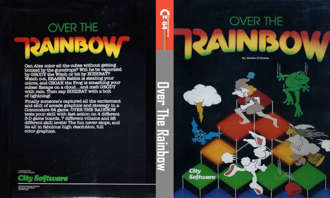 Over the Rainbow — box-texture (US)