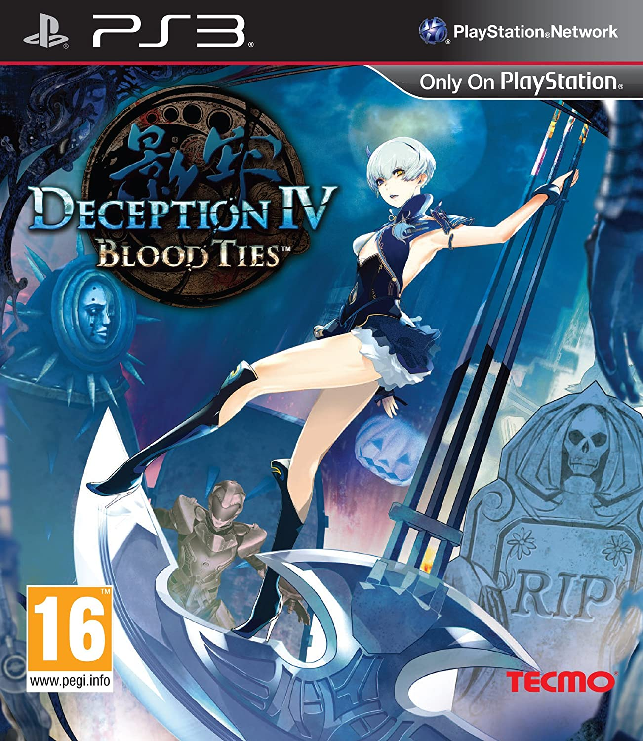 Deception IV - Blood Ties — box-2D (EU)