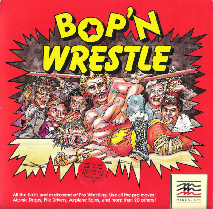 Bop 'n Wrestle box art