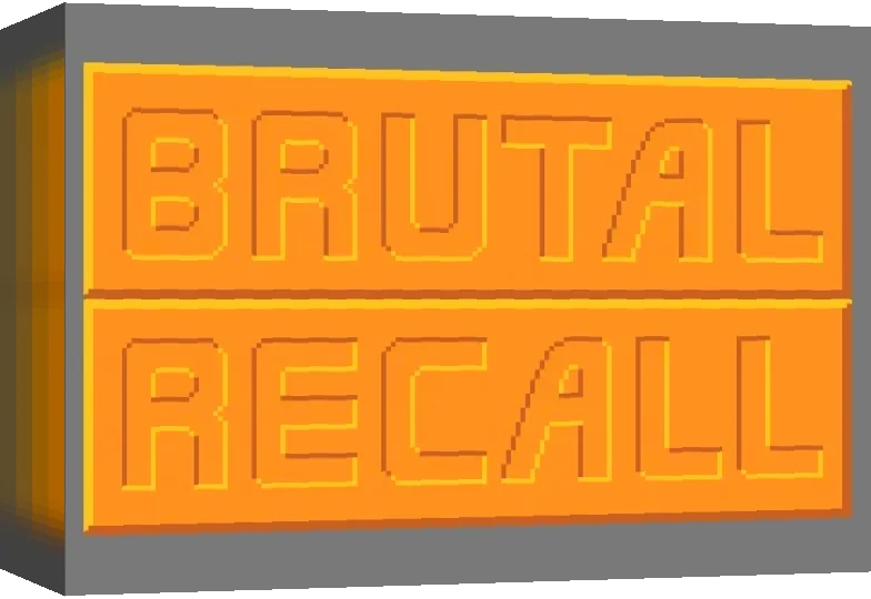 Brutal Recall — box-3D (WOR)